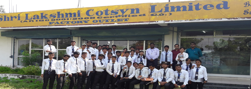 Industrial visit to Shri Lakshmi Cotyson