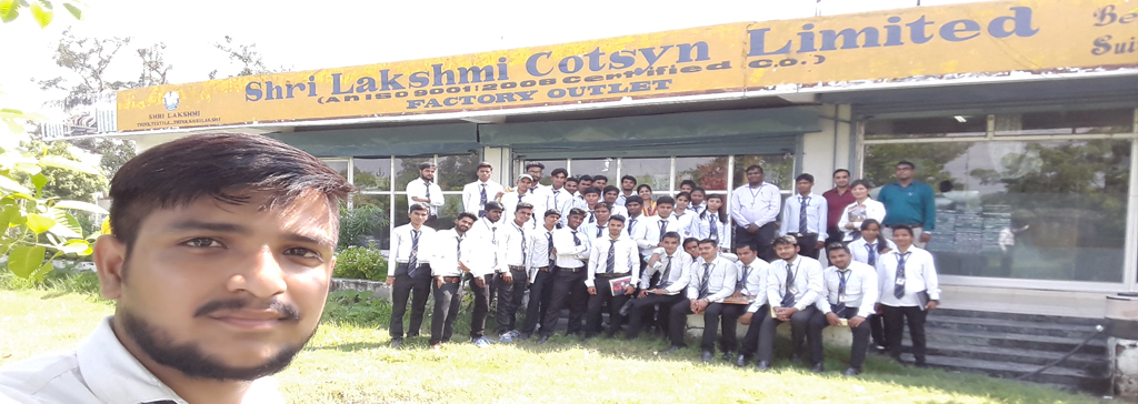 Industrial visit to Shri Lakshmi Cotyson
