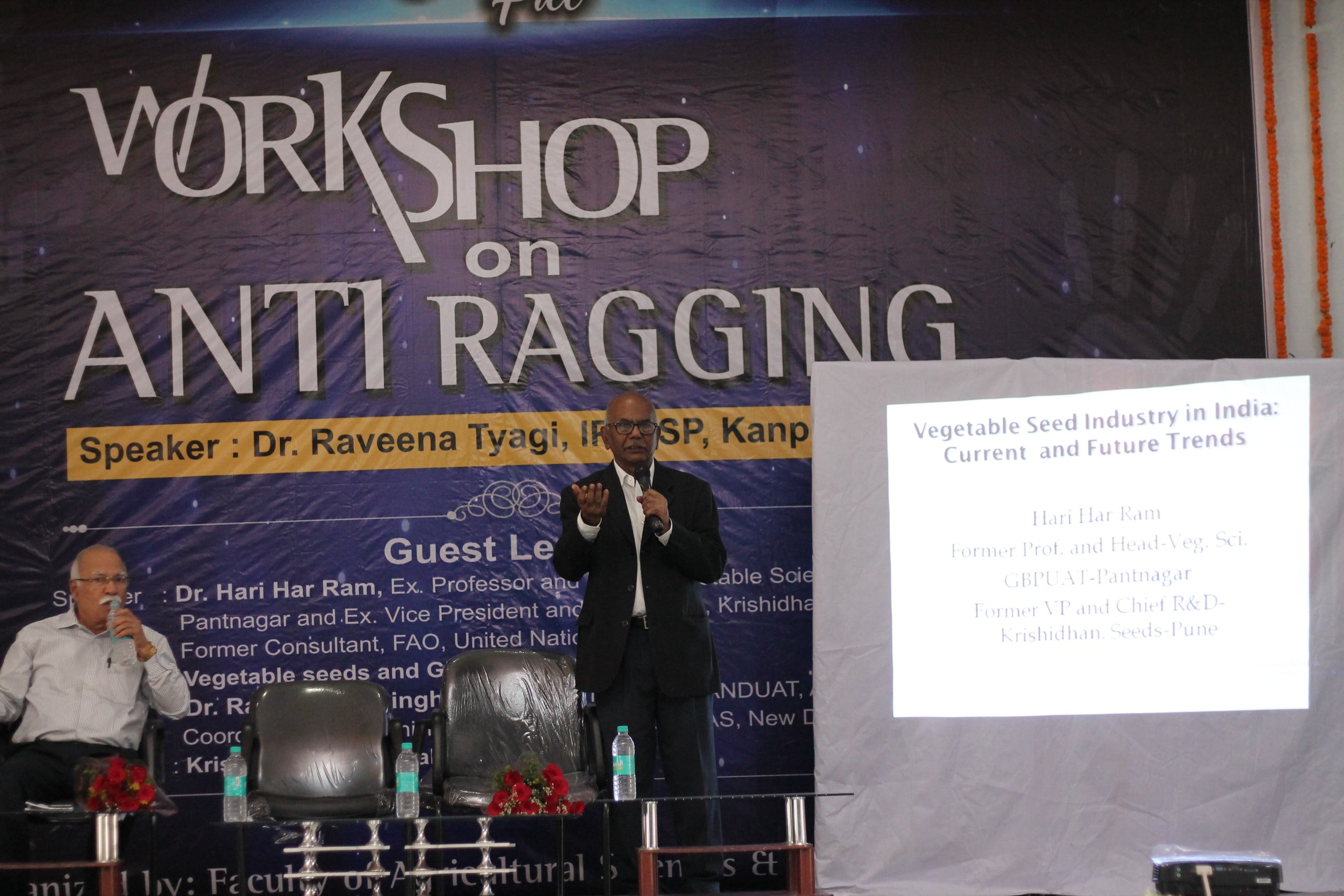 Workshop on Anti Ragging and Guest Lecture