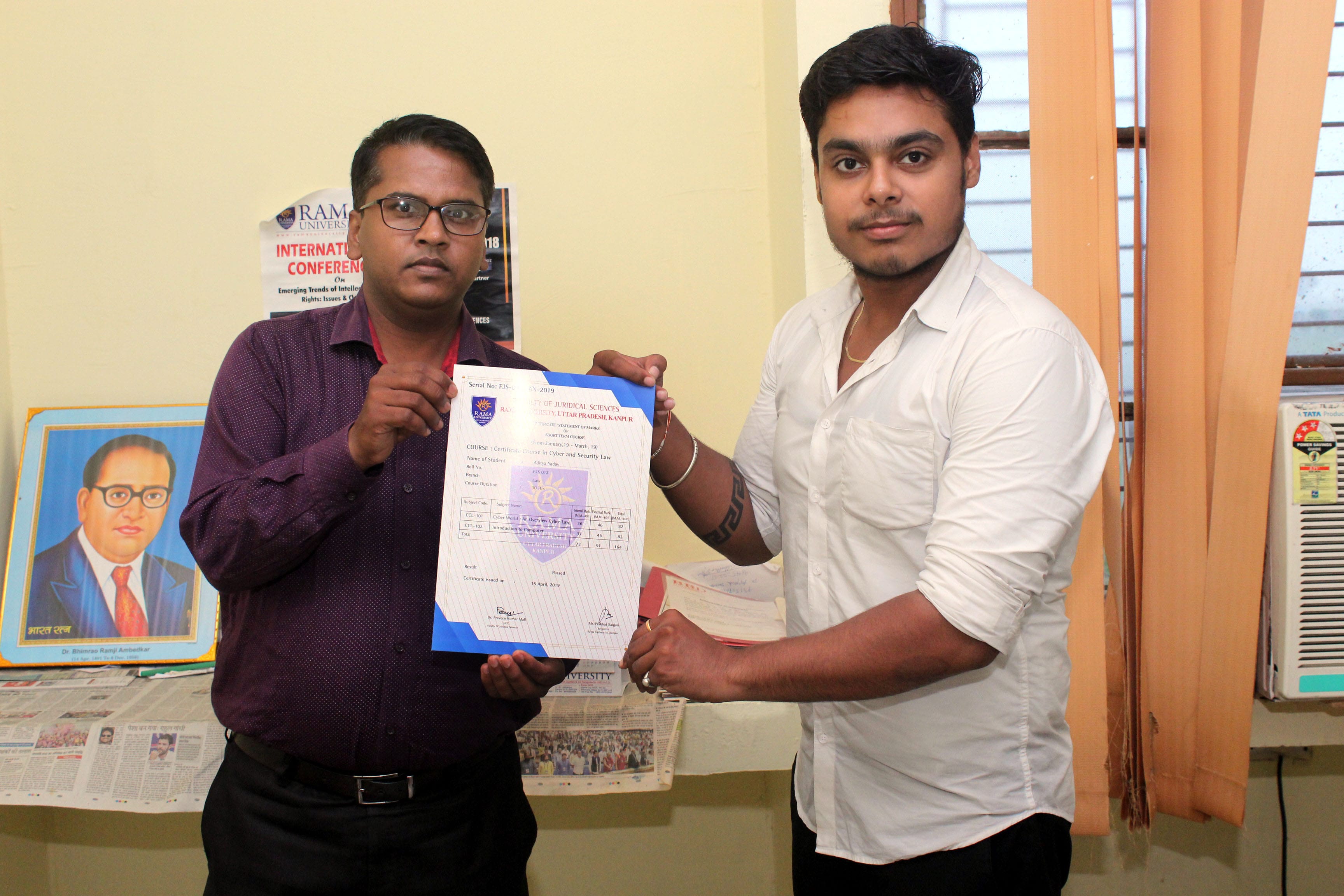 Certificate Distribution Ceremony 2019