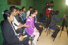 Journalism students organized TV debate on Pulwama terrorist attack