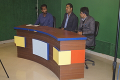 Journalism students organized TV debate on Pulwama terrorist attack